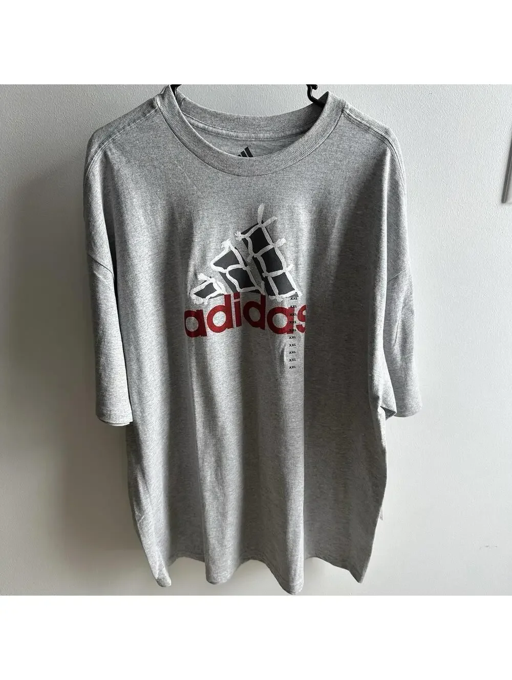 Adidas Men’s Y2K Gray T Shirt Size XXL NWT